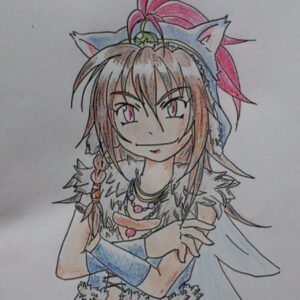 女の子のイラスト