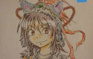 女の子のイラスト